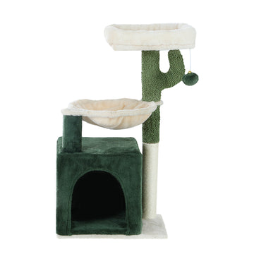 i.Pet Cat Tree Tower Scratching Post Scratcher Wood Condo Bed Toys House 78cm i.Pet